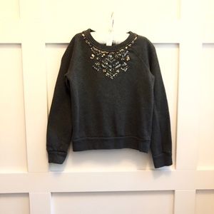Joe Fresh Bedazzled Sweattop, girls